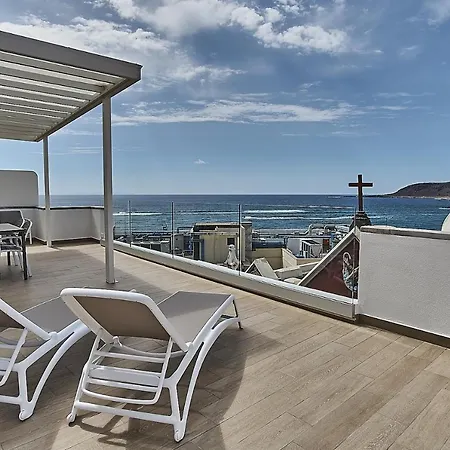 דירה Malibu Canteras Atico 23 Vista Mar - Seaview Penthouse (adults Only)