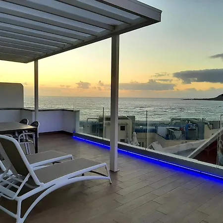 Malibu Canteras Atico 23 Vista Mar - Seaview Penthouse (adults Only) לאס פאלמס דה גראן קנאריה