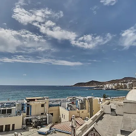 Malibu Canteras Atico 23 Vista Mar - Seaview Penthouse (adults Only) דירה לאס פאלמס דה גראן קנאריה