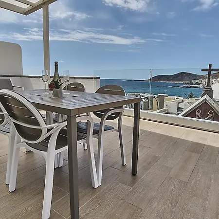 Malibu Canteras Atico 23 Vista Mar - Seaview Penthouse (adults Only) לאס פאלמס דה גראן קנאריה