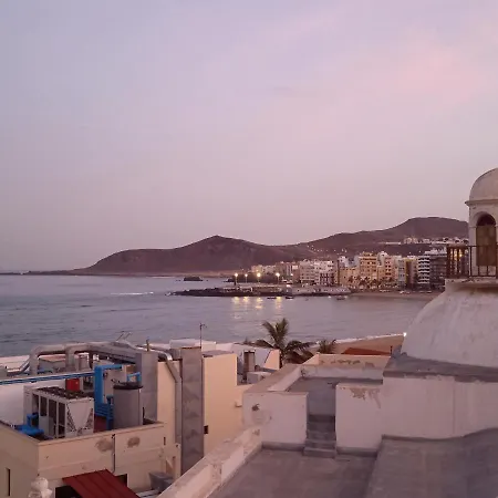 Malibu Canteras Atico 23 Vista Mar - Seaview Penthouse (adults Only) דירה